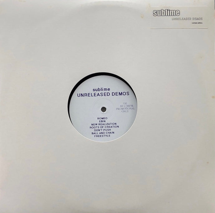 美品　Sublime Unreleased Demos LP SUBLIME / Unreleased Demos – TICRO MARKET