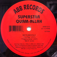 SUPERSTAR QUAM-ALLAH / JUST RAP
