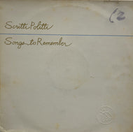 SCRITTI POLITTI / SONGS TO REMEMBER