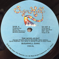 SUGARHILL GANG / THE WORD IS OUT