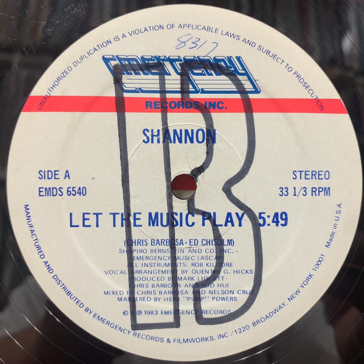 SHANNON / Let The Music Play (us original) – TICRO MARKET