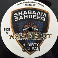 SHABAAM SAHDEEQ / N.Y.'S FINEST