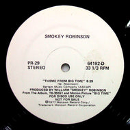 SMOKEY ROBINSON / THEME FROM BIG TIME