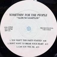 SOMETHIN' FOR THE PEOPLE / ALBUM SAMPLER