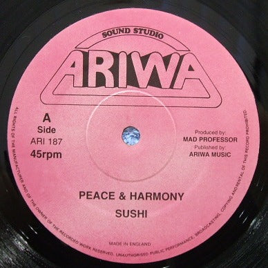 SUSHI / PEACE & HARMONY
