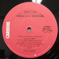 SHEILA & B. DEVOTION / SPACER / DON'T GO
