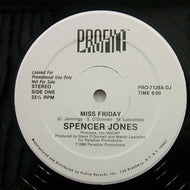 SPENCER JONES / MISS FRIDAY