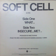 SOFT CELL / WHAT / INSECURE...ME?