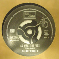 STEVIE WONDER / SO WHAT THE FUSS