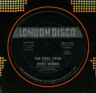STEVE BENDER / THE FINAL THING