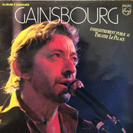 SERGE GAINSBOURG / ENREGISTREMENT PUBLIC AU THEATRE LE PALACE