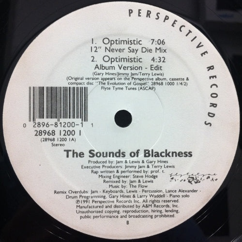 SOUNDS OF BLACKNESS / OPTIMISTIC