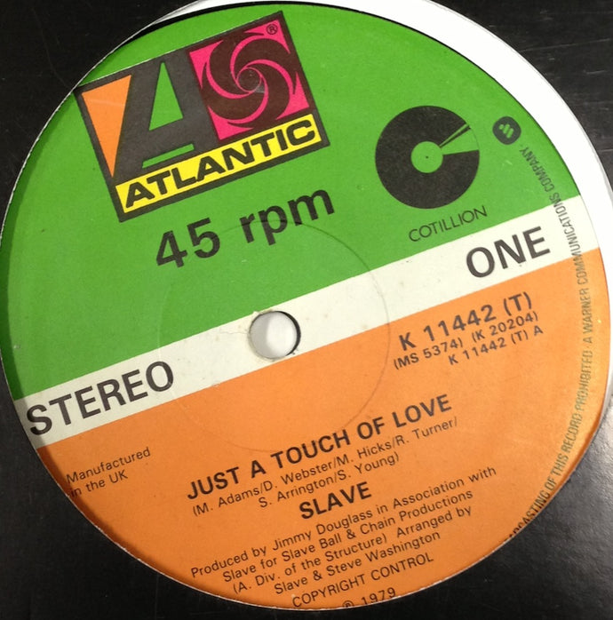 SLAVE / JUST A TOUCH OF LOVE – TICRO MARKET