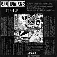 SUBHUMANS / EP-LP