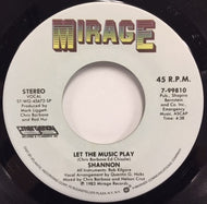 SHANNON / LET THE MUSIC PLAY