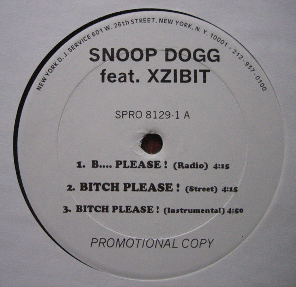 B PLEASE   SNOOP DOGG