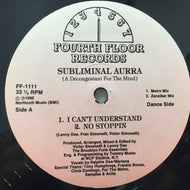 SUBLIMINAL AURRA / A DECONGESTANT FOR THE MIND