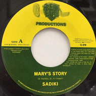 SADIKI / MARY'S STORY