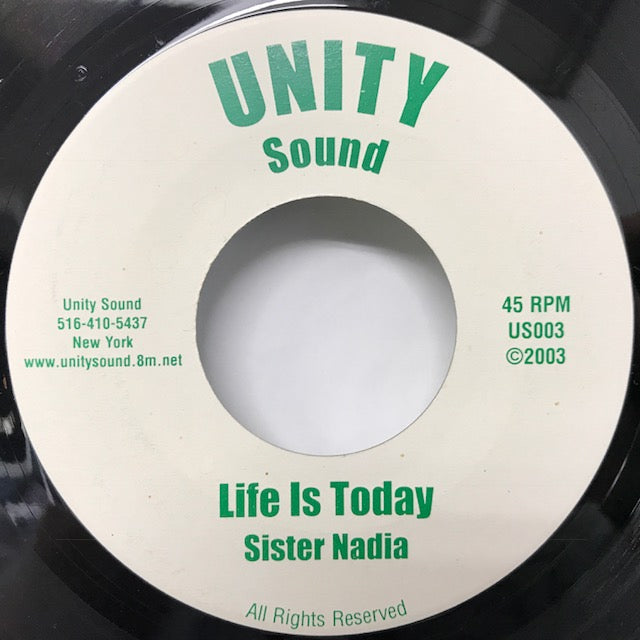 Nadia ブラックレコード SISTER NADIA / LIFE IS TODAY – TICRO MARKET