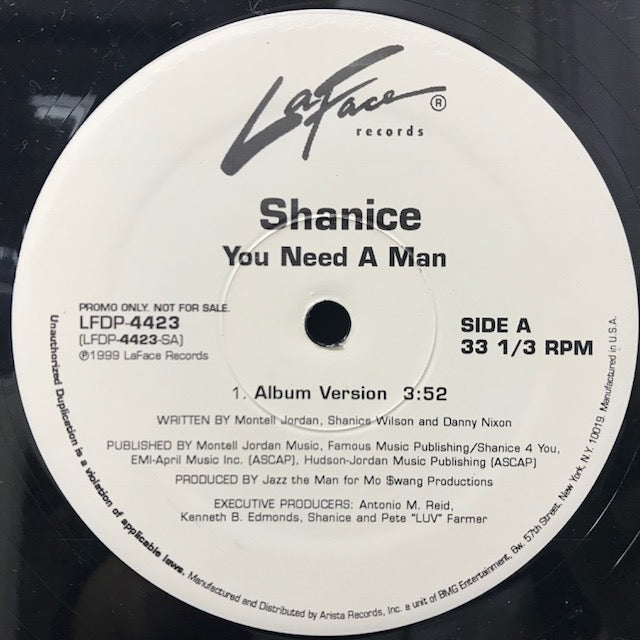 SHANICE / YOU NEED A MAN – TICRO MARKET