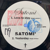 SATOMI / Love To Say