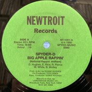 SPYDER-D / Big Apple Rappin' (National Rappin' Anthem) 