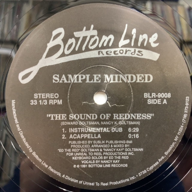 SAMPLE MINDED / The Sound Of Redness – TICRO MARKET