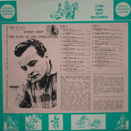 SPEEDY WEST / The King Of The Steelguitar