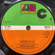 SISTER SLEDGE / THINKING OF YOU