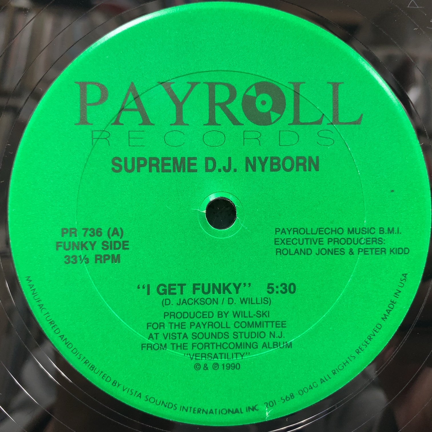 Supreme D.J. Nyborn - I Get Funky