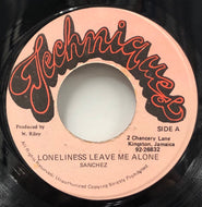 SANCHEZ / Loneliness Leave Me Alone