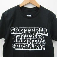 SANTERIA Tシャツ / 7TH ANNIVERSARY Tシャツ 黒 S