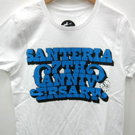 SANTERIA Tシャツ / 7TH ANNIVERSARY Tシャツ 青 S
