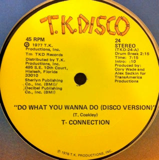 T-CONNECTION / DO WHAT YOU WANNA?