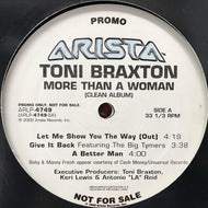 TONI BRAXTON / MORE THAN A WOMAN (CLEAN ALBUM)