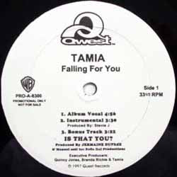 TAMIA / FALLING FOR YOU (reissue)