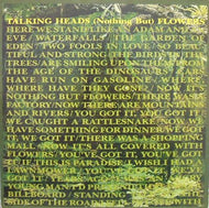 TALKING HEADS / (NOTHING BUT) FLOWERS