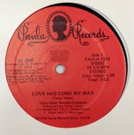TONY VALOR SOUNDS ORCHESTRA / LOVE HAS COME MY WAY