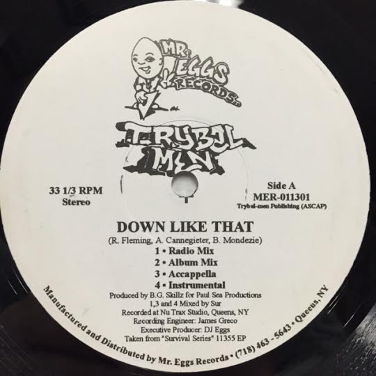 TRYBAL-MEN / DOWN LIKE THAT / GREENARY (WHAT WOULD DO FOR
