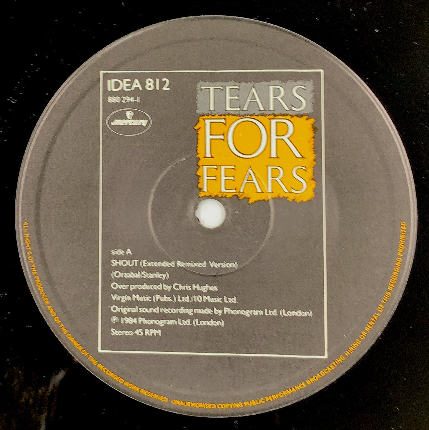 ティアーズ・フォー・フィアーズShout REMIXESリミックス集 CD ティアーズ・フォー・フィアーズShout REMIXESリミックス集 CD