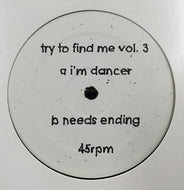 TRY TO FINE ME / VOL.3