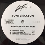 TONI BRAXTON / YOU'RE MAKIN' ME HIGH (SALAAM REMI MIXES)