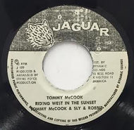 TOMMY McCOOK / RIDING WEST IN THE SUNSET