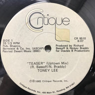 TONEY LEE / TEASER