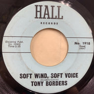 TONY BORDERS / Soft Wind, Soft Voice / Pass The Word