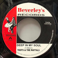 TOOTS & THE MAYTALS / Deep In My Soul / Daddy
