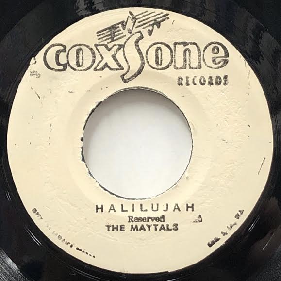 MAYTALS / HALILUJAH レゲエ レコード SKA TOOTS & THE MAYTALS / Halilujah – TICRO MARKET