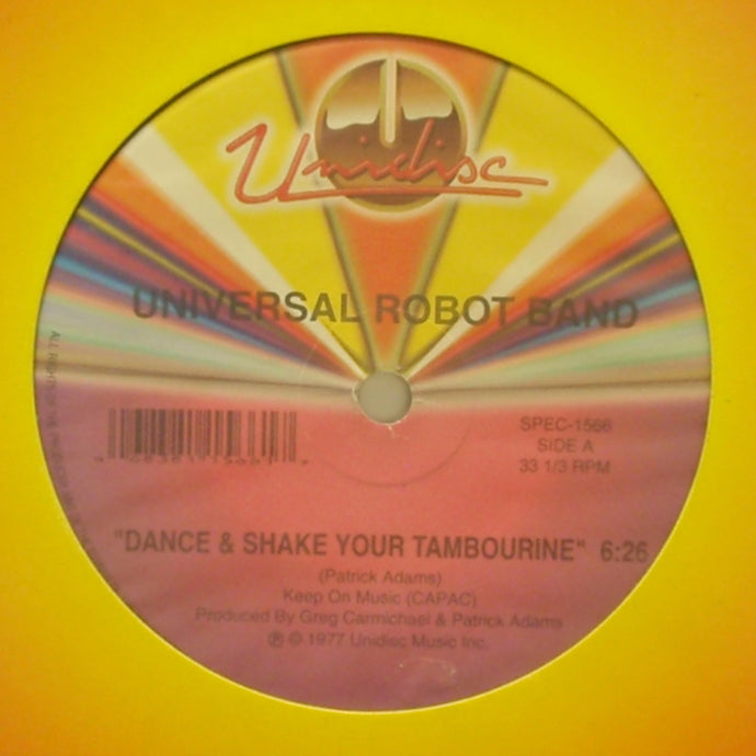 UNIVERSAL ROBOT BAND / DANCE AND SHAKE YOUR TAMBOURINE – TICRO MARKET