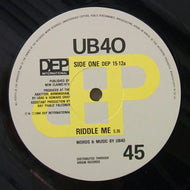 UB40 / RIDDLE ME