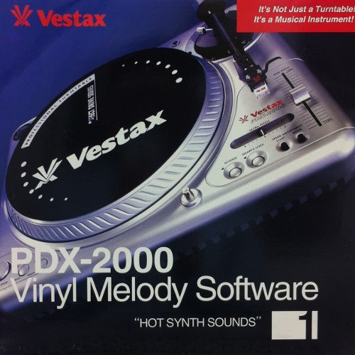 UNKNOWN / PDX-2000 VINYL MELODY SOFTWARE 1 (HOT SYNTH SOUNDS)